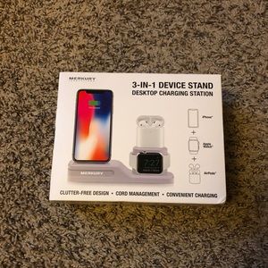 3-in-1 device stand for charging